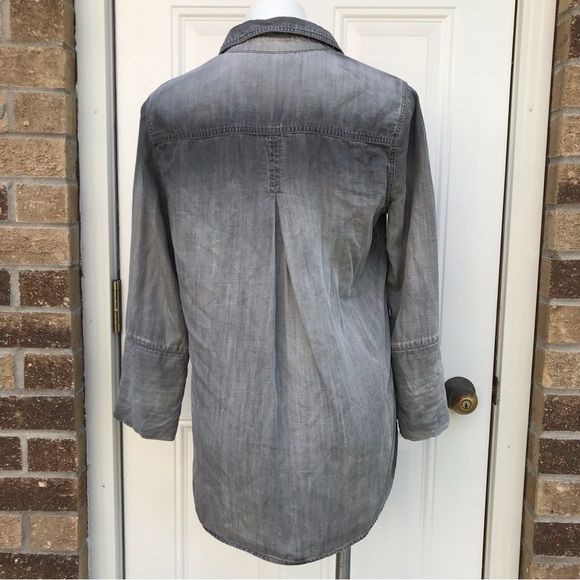 💙Cloth & Stone Light Grey Chambray Shirt - Picture 12 of 12